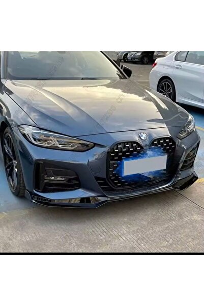 MAF Front Bumper Extension for BMW 4 Series G22/G23/G26 (2020+) M Sport - Glossy Black