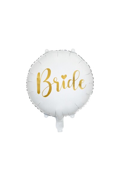 PARTY DECO SP. ZO.O.SP.K. Balon folie rotund Bride 45 cm