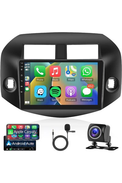 SHEZA STAR ستيريو سيارة أندرويد لتويوتا RAV4 2007-2012 1 + 32 كاميرا Ahd