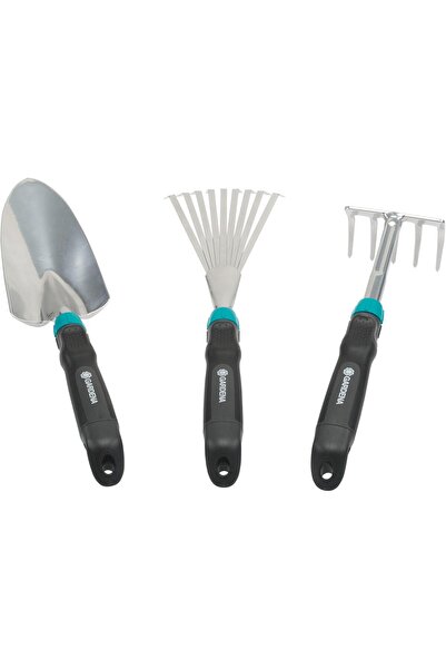 Gardena مجموعة أدوات صغيرة مريحة - مجرفة زهور، مجرفة يدوية، ومجرفة يدوية (089...