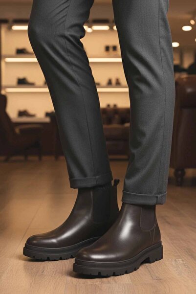 U.S. Polo Assn. U.S. Polo Assn. Cizme pentru bărbați fără șireturi, maro