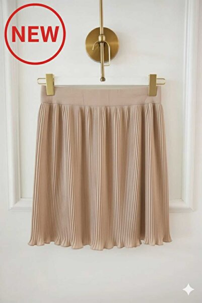 PAWWY Pleated Mink Skirt Innerwear Pleated Combination