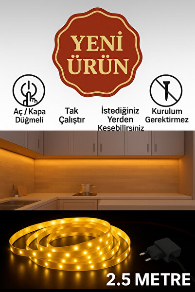 Adrift 2.5 METRE GÜN IŞIĞI ŞERIT LED