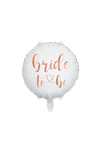 PARTY DECO SP. ZO.O.SP.K. Balon folie rotund Bride to be 45 cm