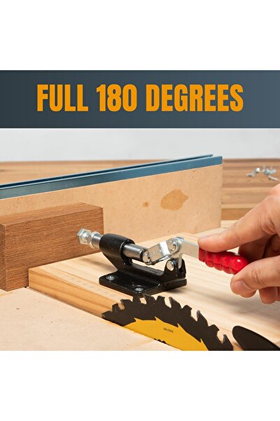 POWERTEC Toggle Clamp 305CM, 1PK, 500 lb Holding Capacity (20318)