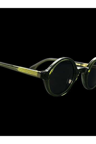 NOCTURNA FRAMES Obscura Shadowgreen Sunglasses - Transparent Green - Mazzucchelli Acetate