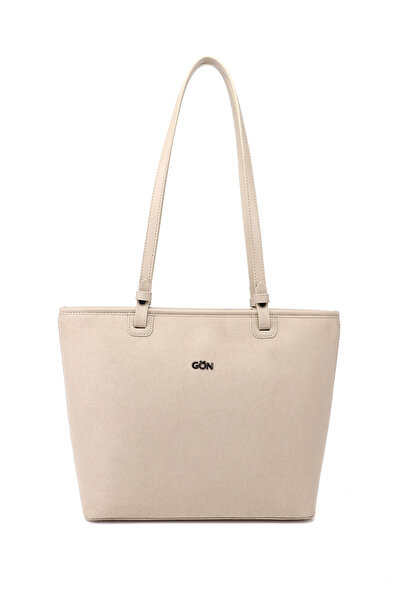 GÖNDERİ(R) Women's Beige Suede Shoulder Bag