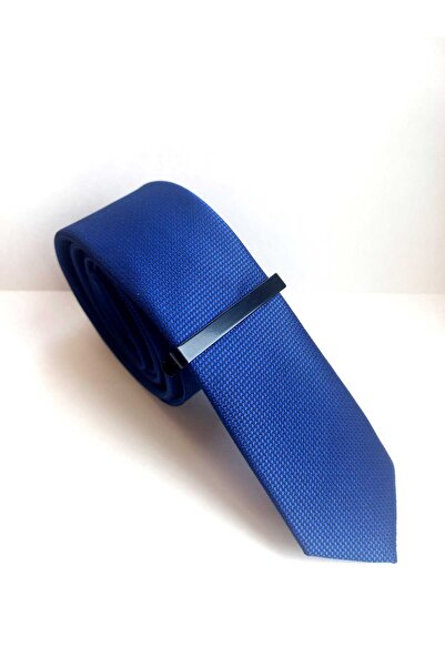 Kravatistan Black Color Tie Clip- 5.5cm