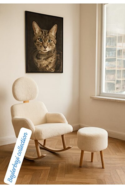 BEYLERBEYİ Puf + sallanır, özel tasarım başı ayarlanabilir başlı sallanır puf...