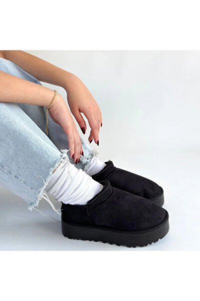 indispensablely Mitay Black Suede Boots - Lisinya