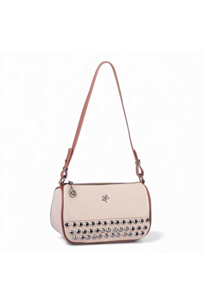 balbagss حقيبة يد وكتف نسائية من ناسباج باجيت مرصعة بالأحجار