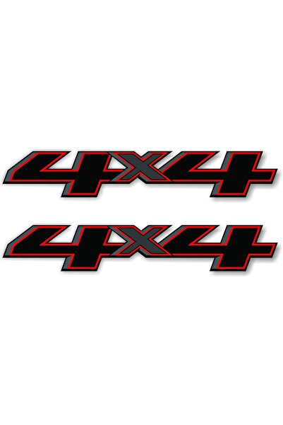 Emoda home Trove ملصقات جانبية فاخرة لسيارة شيفروليه سيلفرادو 4x4 (5.4x32.4 س...