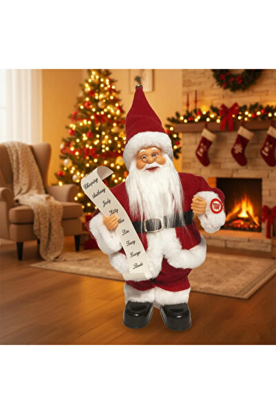 HOFF Dancing Santa Claus Figurine 30 cm – Musical, Batteries