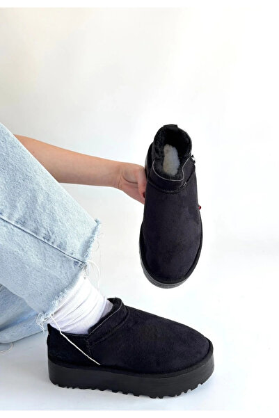 indispensablely Mitay Black Suede Boots - Lisinya