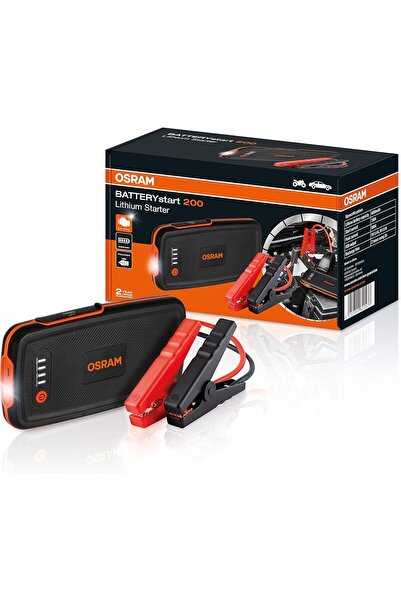 Osram بطارية بدء تشغيل السيارة BATTERYstart200، 6000 مللي أمبير/ساعة، ليثيوم،...