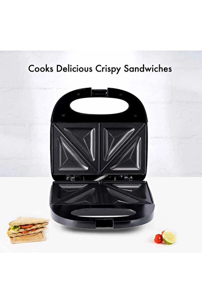 Geepas Non- Stick Cooking Plate Sandwich Maker - GSM6002N