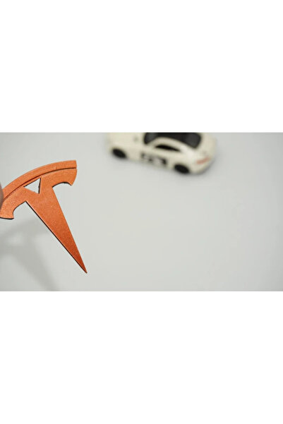 EDEXPORT Tesla Model 3 S X Y Direksiyon Göbeği Bronz Logo Arma
