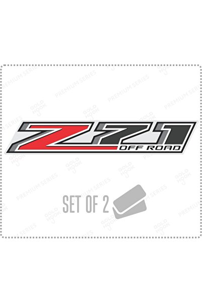 Emoda home Trove ملصقات Z71 للطرق الوعرة لشيفروليه سيلفرادو (31.1 × 5.1 سم) م...