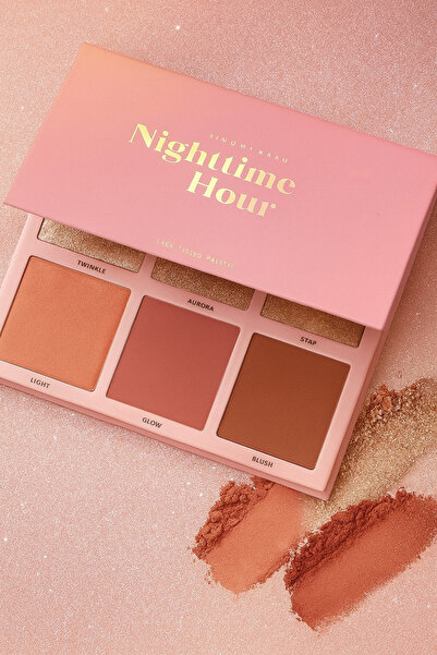 kara duo Cara Dew Highlighter and Blush Lighting Hour