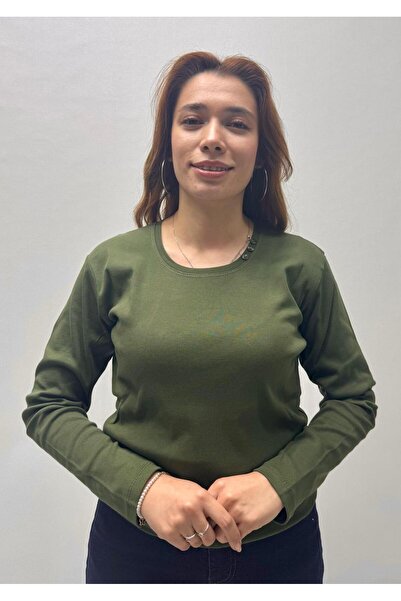 QYA Clothing ΒΑΣΙΚΟ ΜΑΚΡΥΜΑΝΙΚΟ ΜΑΚΡΥΜΑΝΙΚΟ ΜΠΛΟΥΖΑ 100% ΒΑΜΒΑΚΙ