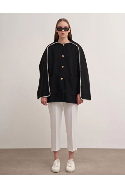 Thebomb Nergi̇s Cape Coat with Cape