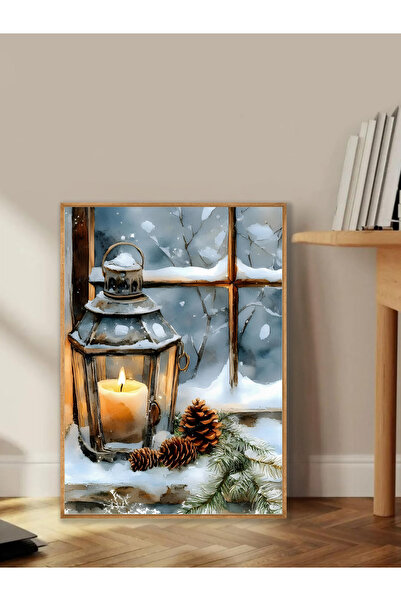 Tuba Decor Tablo dintr-o singură bucată cu rame din lemn pentru sufragerie, s...