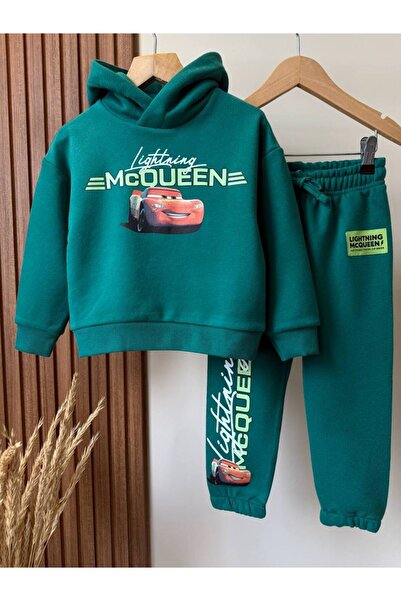 Alvadonna Mc Queen Hooded Boys' Bottom and Top Set