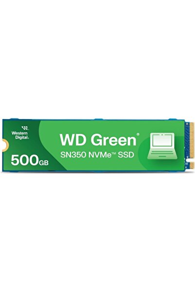 WESTERN DIGITAL 500GB WD Green SN350 NVMe Internal SSD (M.2 2280, Gen3 PCIe)