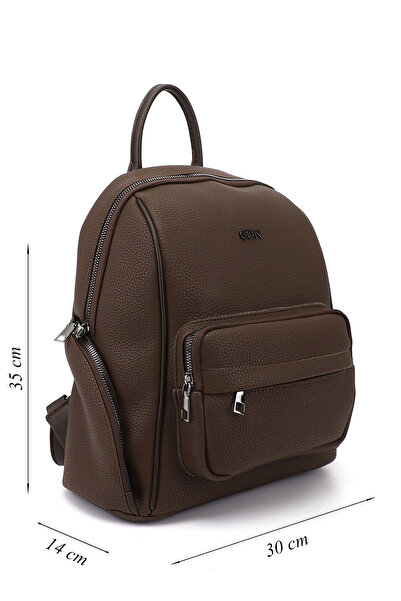GÖNDERİ(R) Women's Brown Handbag and Backpack