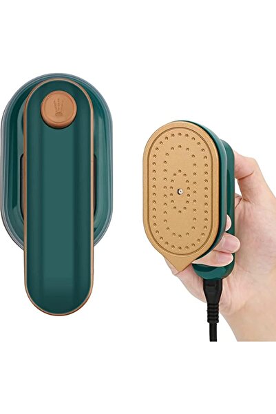 Generic Mini Iron Steamer with 180° Rotation, Portable Dry & Wet Iron, Folding