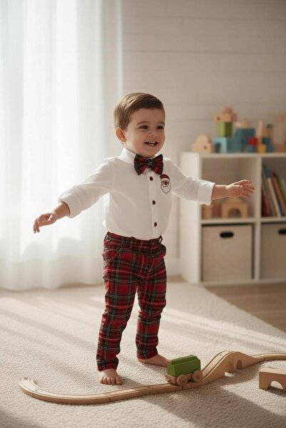 Aslı Türkoğlu Santa Claus Embroidered Set