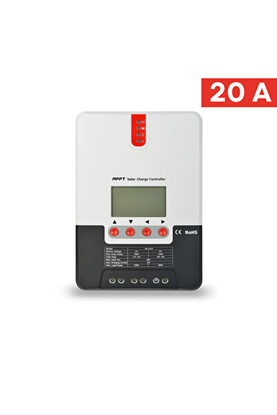 Linetech Karavan & Tekne MPPT Solar Şarj Cihazı 20A 12/24v