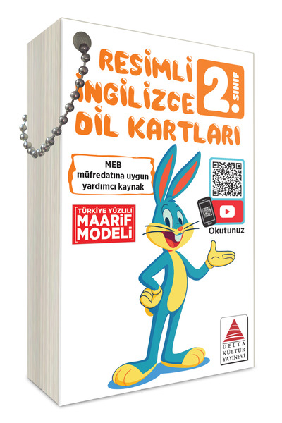 Delta Kültür Yayınevi 2Nd Grade Illustrated English Language Cards