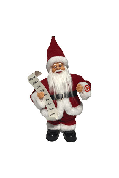 HOFF Dancing Santa Claus Figurine 30 cm – Musical, Batteries