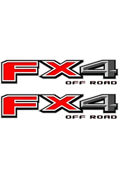 Emoda home Trove ملصقات فينيل FX4 للطرق الوعرة لسيارات فورد F150/F250/F350 (4...