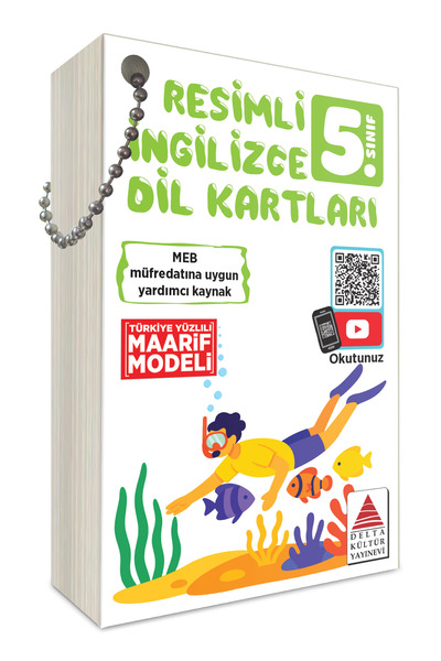 Delta Kültür Yayınevi 5Th Grade Illustrated English Language Cards