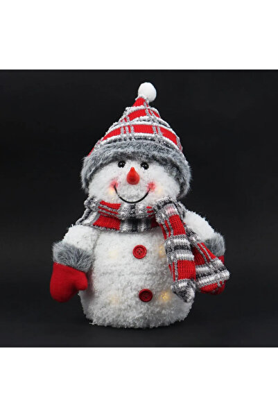 HOFF LED Snowman Christmas Figurine – Warm Light, 25 cm