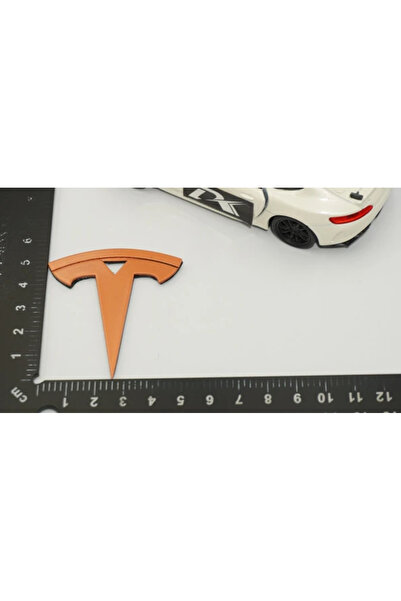 EDEXPORT Tesla Model 3 S X Y Direksiyon Göbeği Bronz Logo Arma