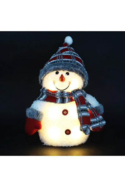 HOFF LED Snowman Christmas Figurine – Warm Light, 25 cm