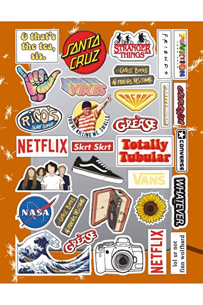 hediyenebak مجموعة ملصقات متنوعة ذات طابع ديزى |   ملصق للكمبيوتر المحمول والكمبيوتر الشخصي والتابلت والهاتف والدفتر ومجلة البوليت جورنال