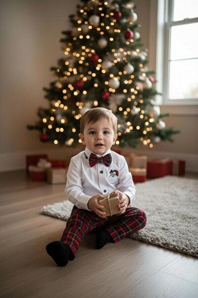 Aslı Türkoğlu Santa Claus Embroidered Set