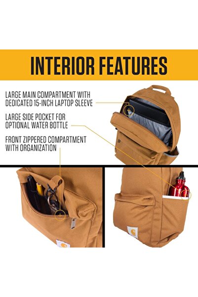 Carhartt Essential 21L Laptop Backpack (Unisex)