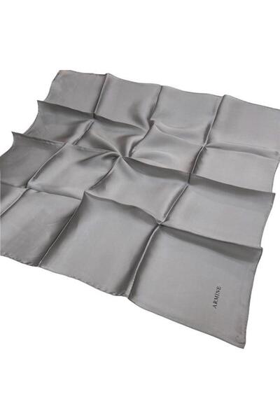 Armine Μεταξωτό μαντήλι - 1301 Σκούρο Γκρι Sura