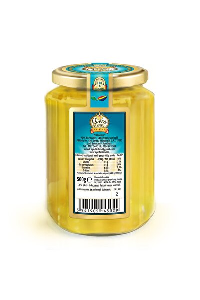 QUEEN OF HONEY MIERE SALCAM CRYSTAL BORCAN 500 GRAME