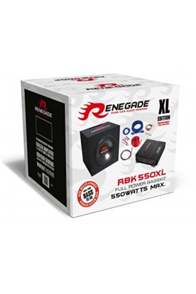 Renegade RBK550XL subwoofer auto, set 2 bucati