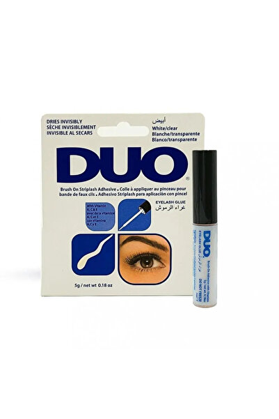 Beauty غراء الرموش الأبيض الشفاف