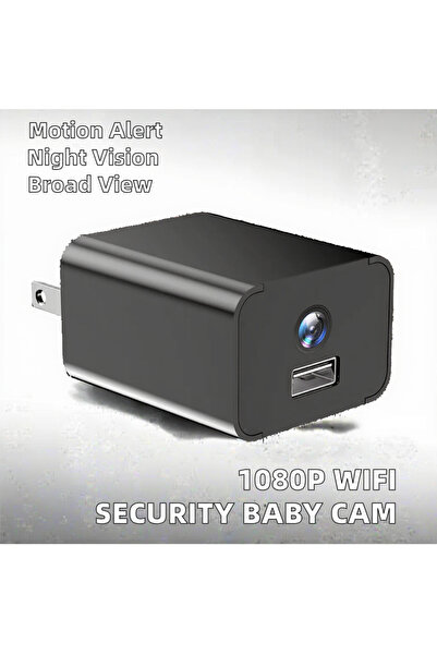 Generic WiFi Hidden USB Charger Camera–1080P Mini Spy Cam with Motion Detection -Real-Time Remote Monitoring