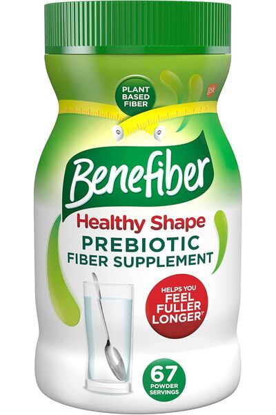 benefiber Healthy Shape Prebiotic Fiber Supplement Powder - 17.6 oz (67 Servings)