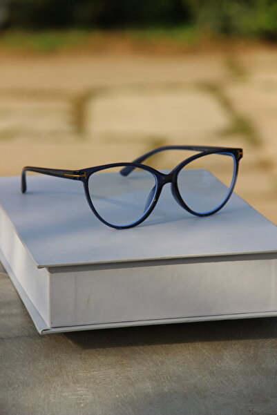 Mucemi Black Cat Eye Frame Women's Blue Light Protection Glasses