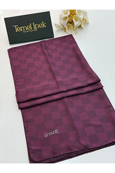 Siyane Pamuk Jakar Dama Şal